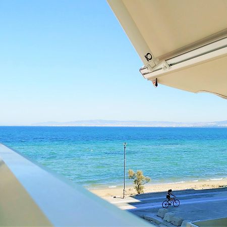 Niko'S Apartment - Beautiful Sea View Apartment ! Peraía Exteriör bild